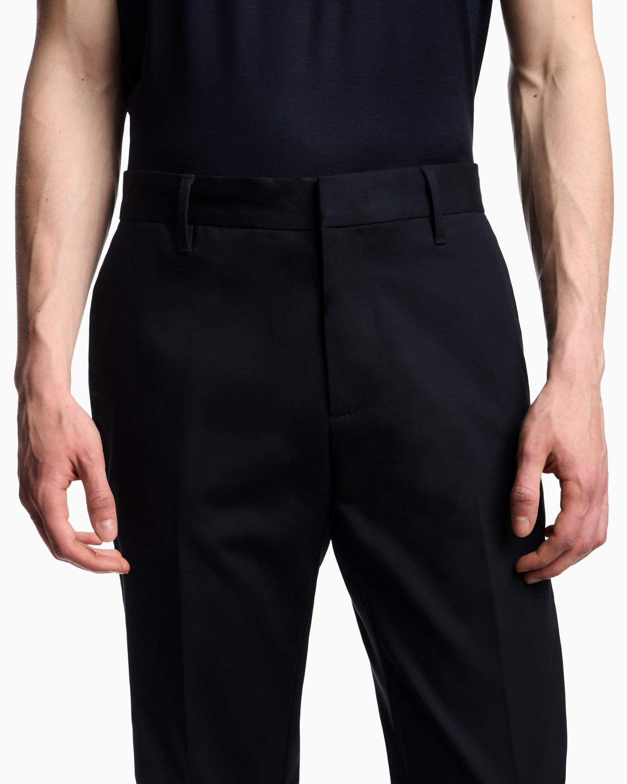Comfort-gabardine chinos - 5