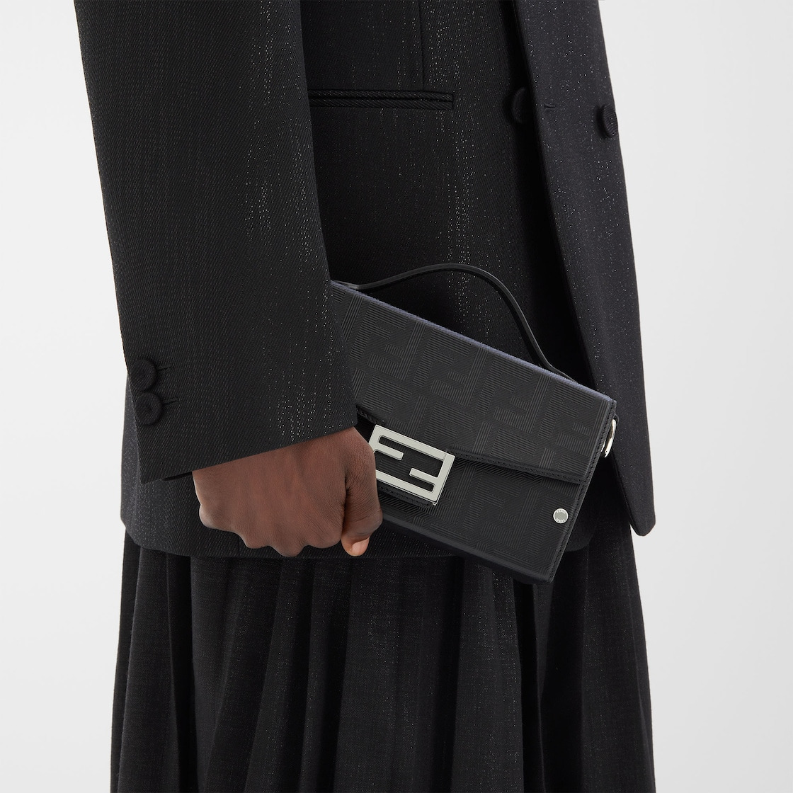 Fendi Shadow Baguette Soft Trunk - 6