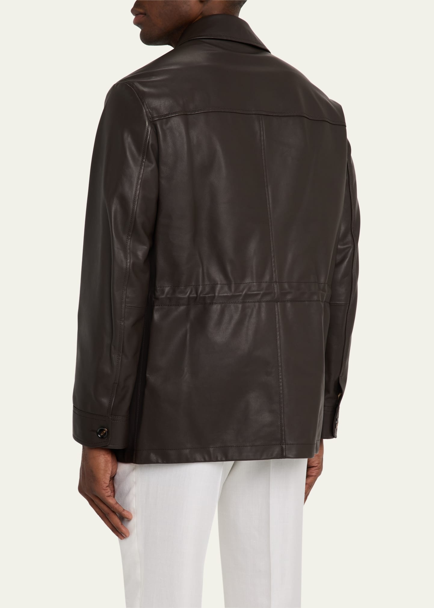 Men's Calfskin Field Jacket - 3