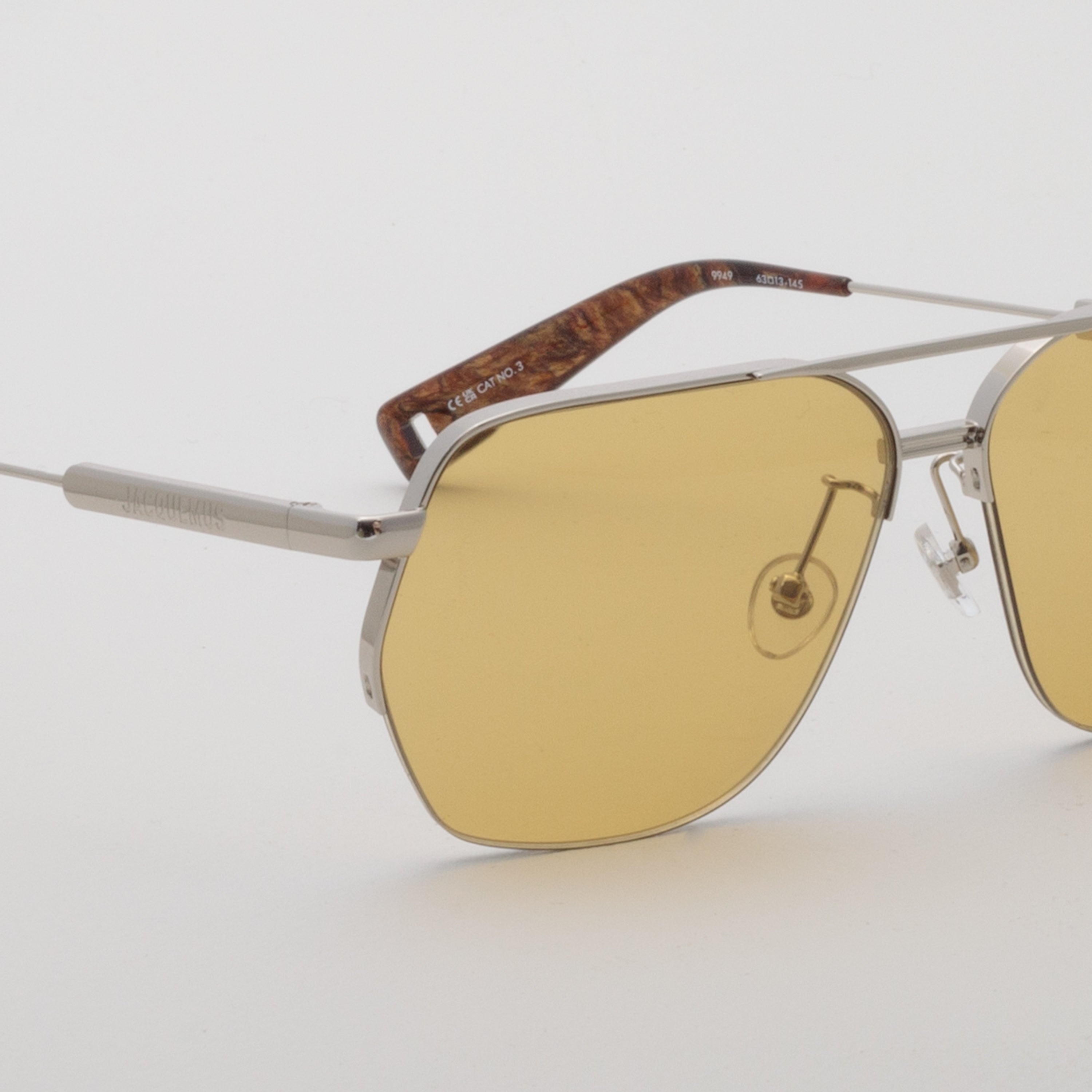 Aviador Sunglasses in Silver - 5