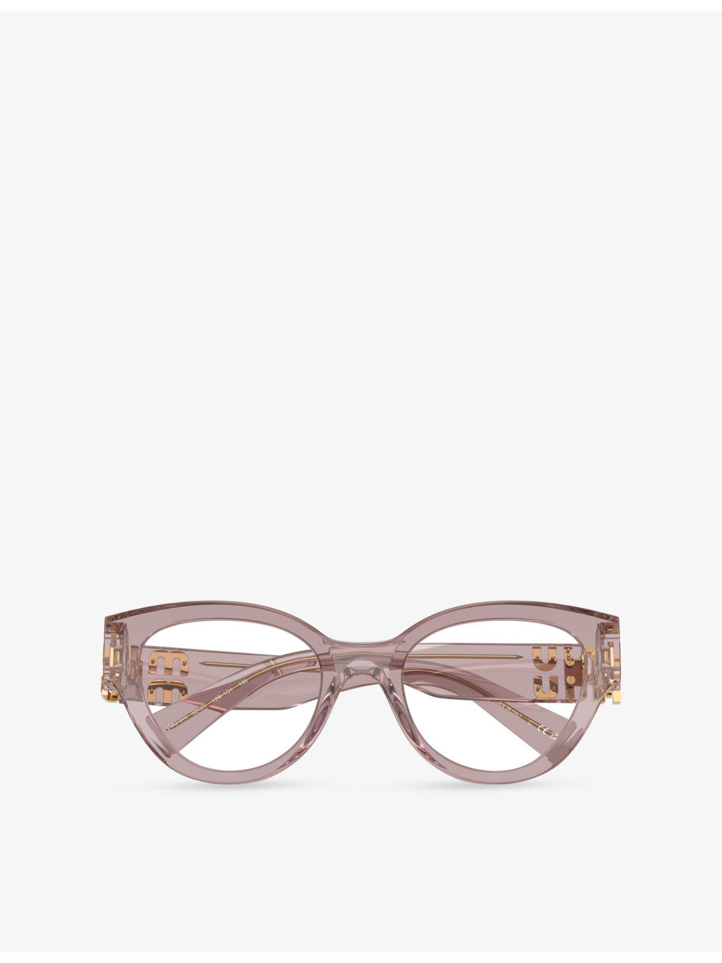 MU 01VV Cat-Eye Acetate Optical Glasses - 5