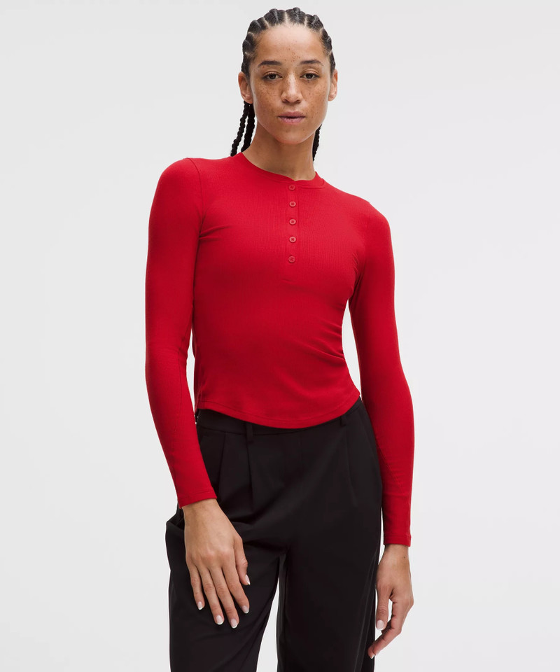Hold Tight Long-Sleeve Henley 1