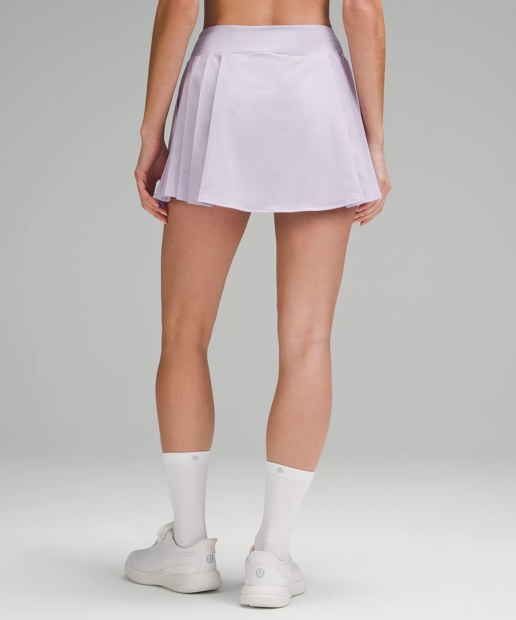Side-Pleat High-Rise Tennis Skirt - 3