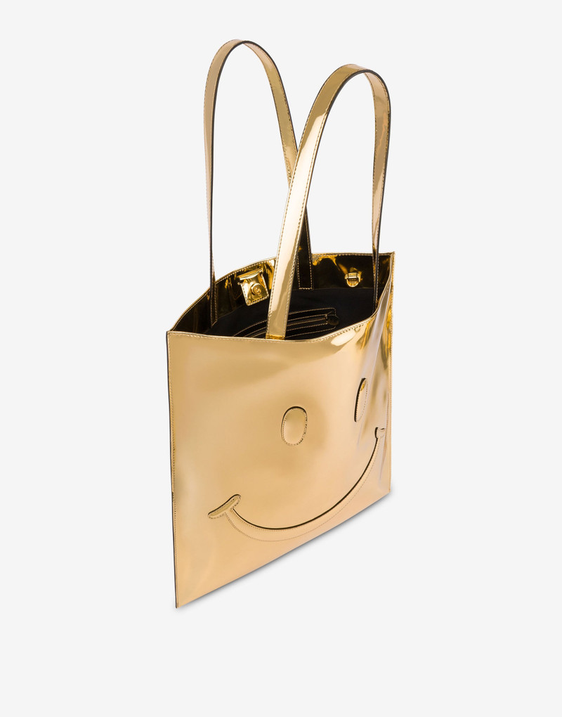 SMILEY® MIRROR EFFECT TOTE 3