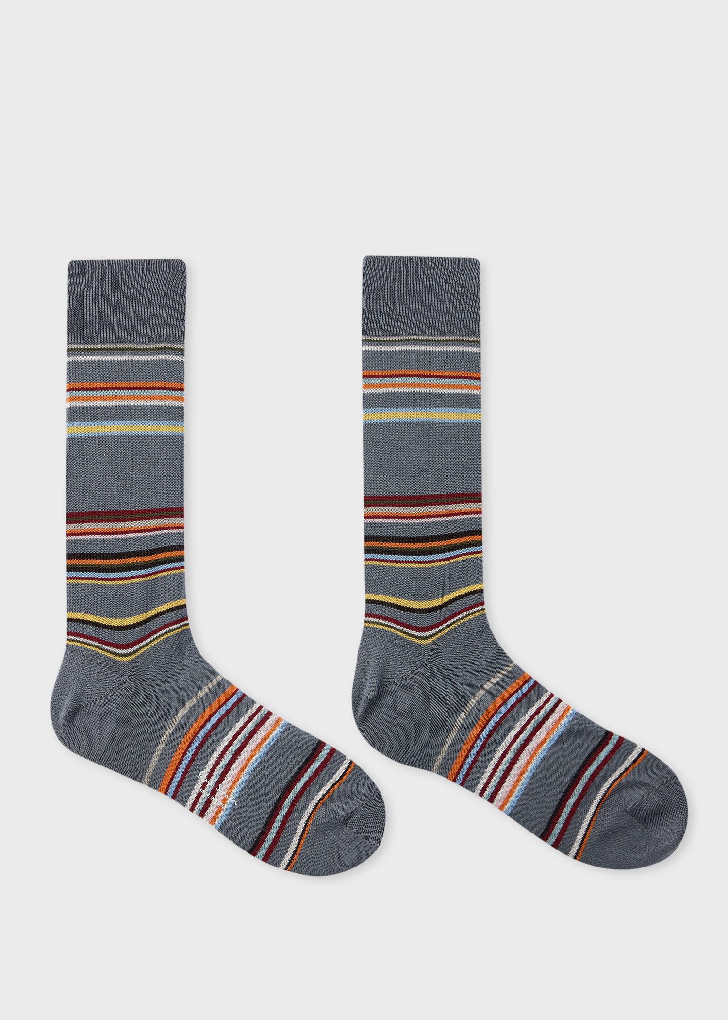 Spaced 'Signature Stripe' Socks Three Pack - 4