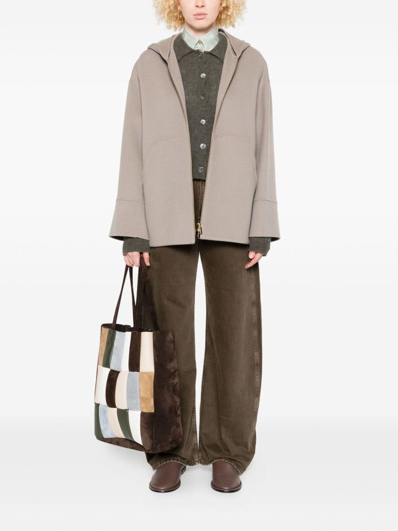 'S Max Mara hooded zip-front jacket outlook