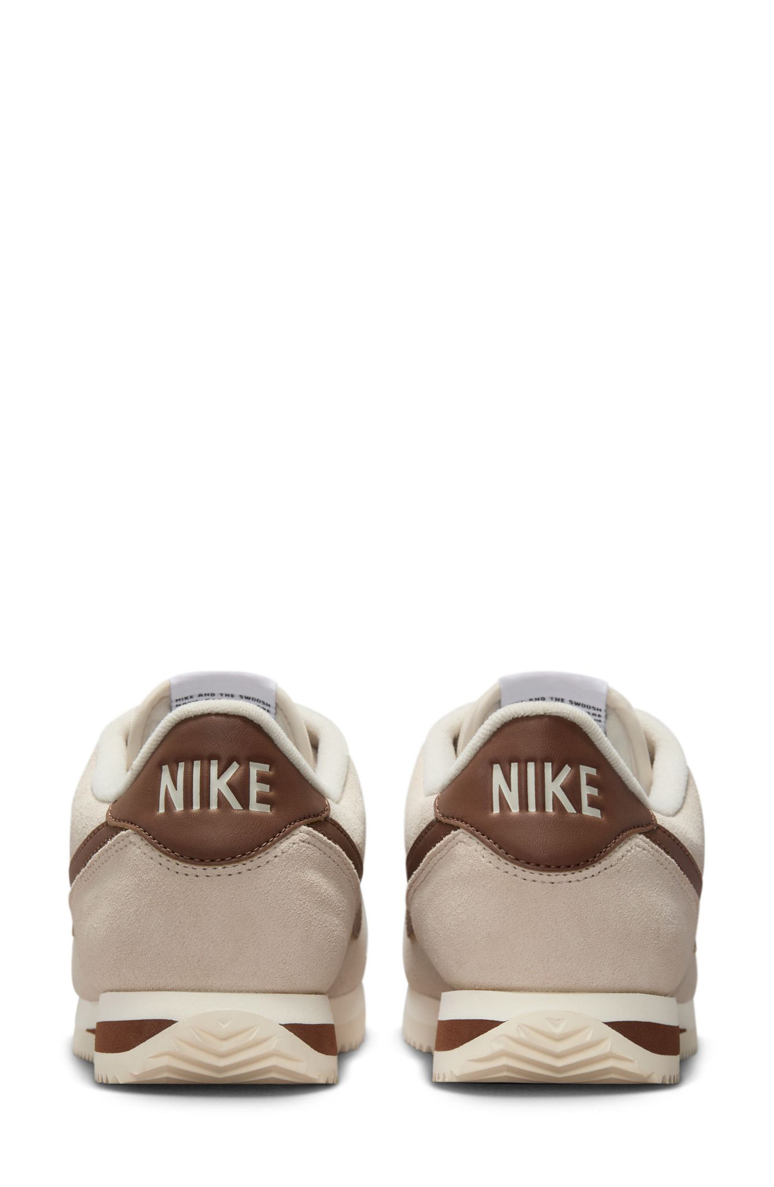 Nike Cortez Suede Sneaker in 100 Ltowbr/faunbn at Nordstrom - 5