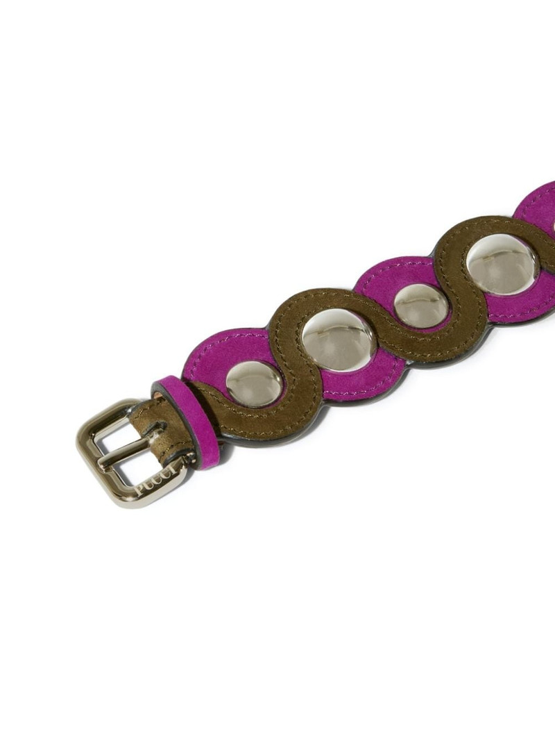 PUCCI Emilia suede bracelet outlook