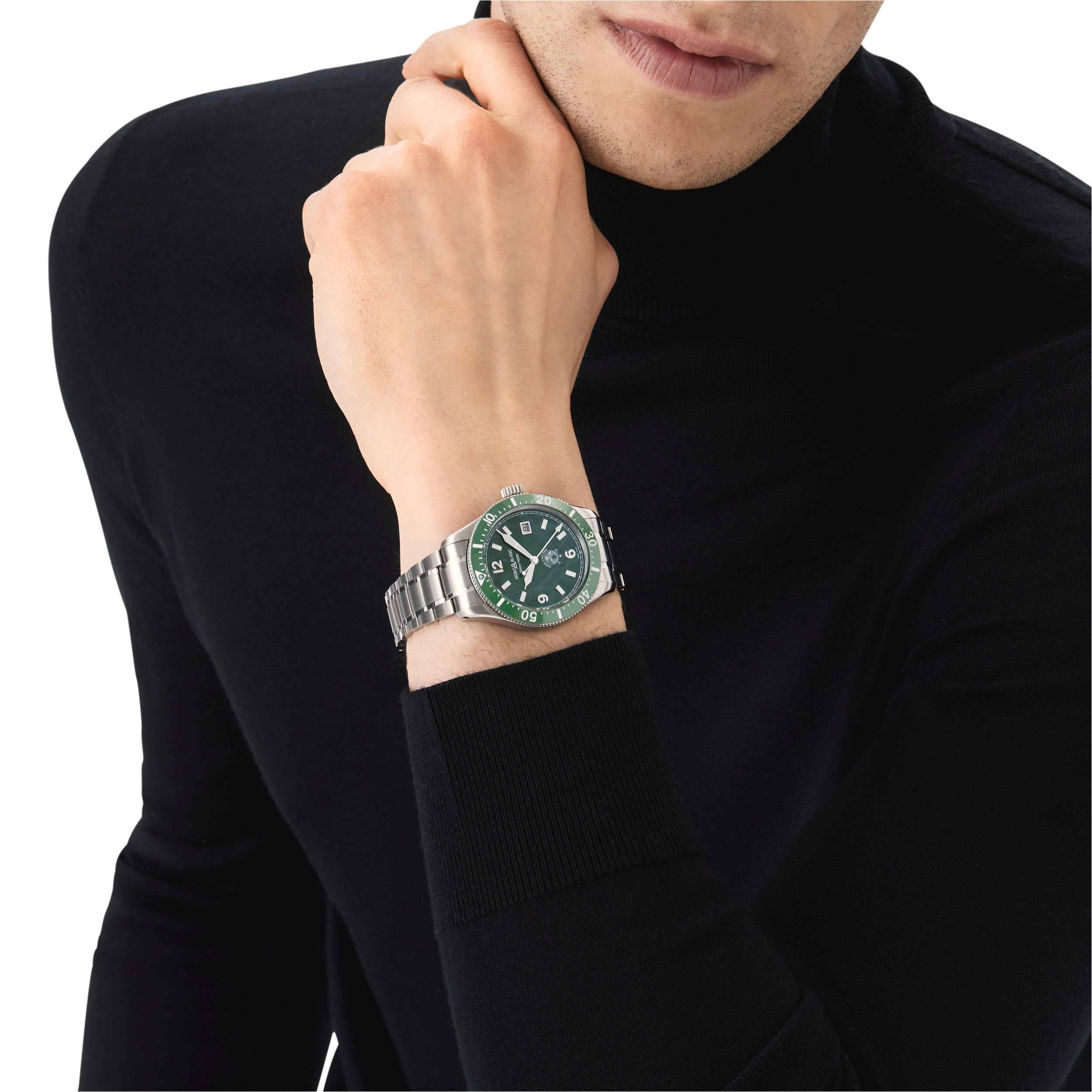 Montblanc 1858 Iced Sea Automatic Date - 2