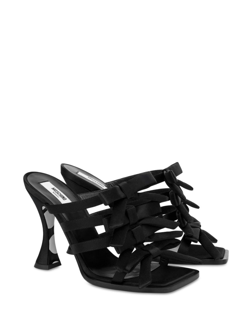 bow-embellished sandals - 2