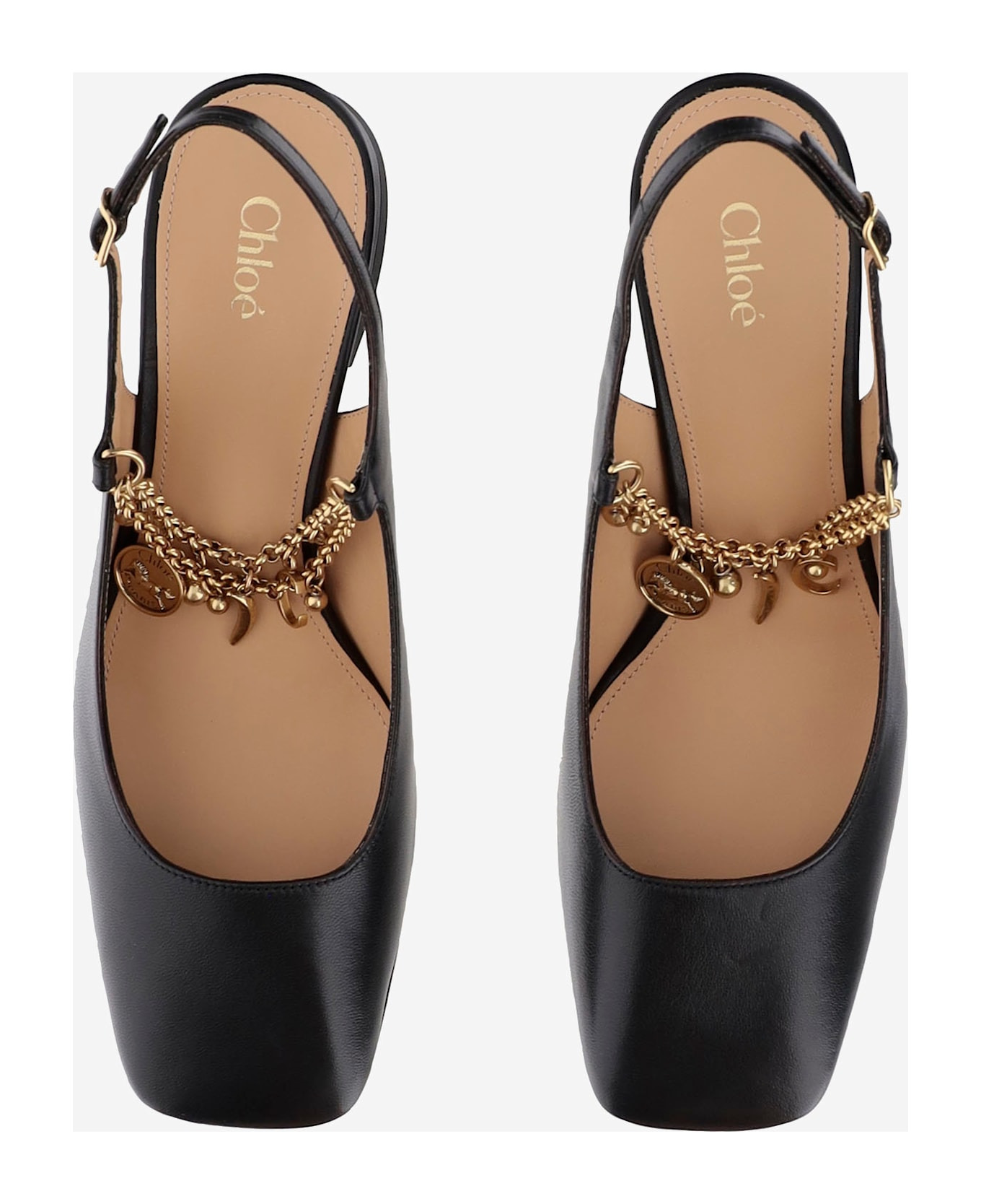 Chloé Charms Slingback Pumps - 2