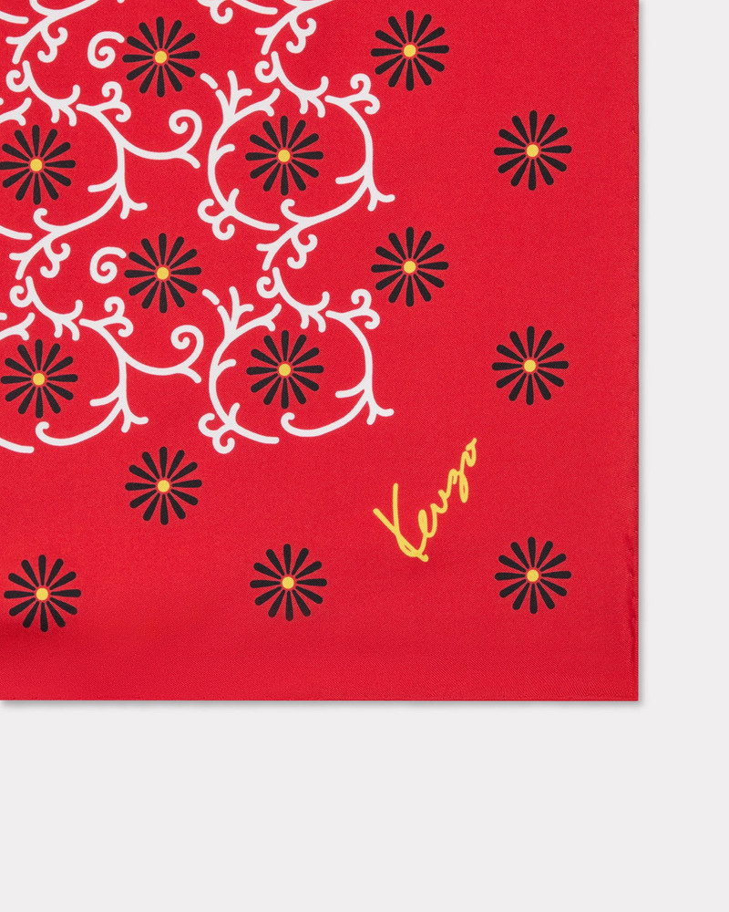 KENZO 'KENZO Marguerite' silk square outlook