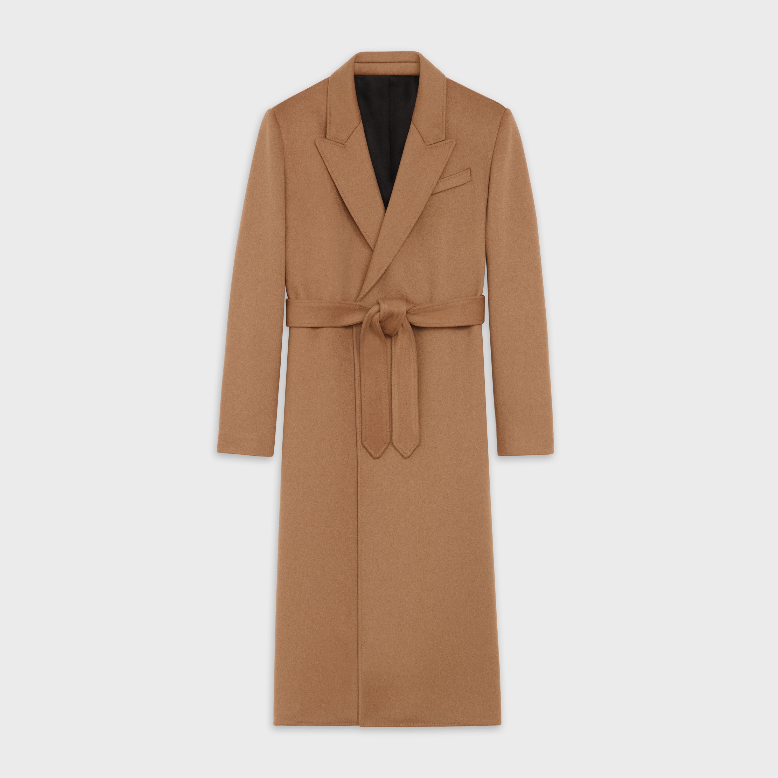 BATHROBE COAT IN CASHMERE - 1