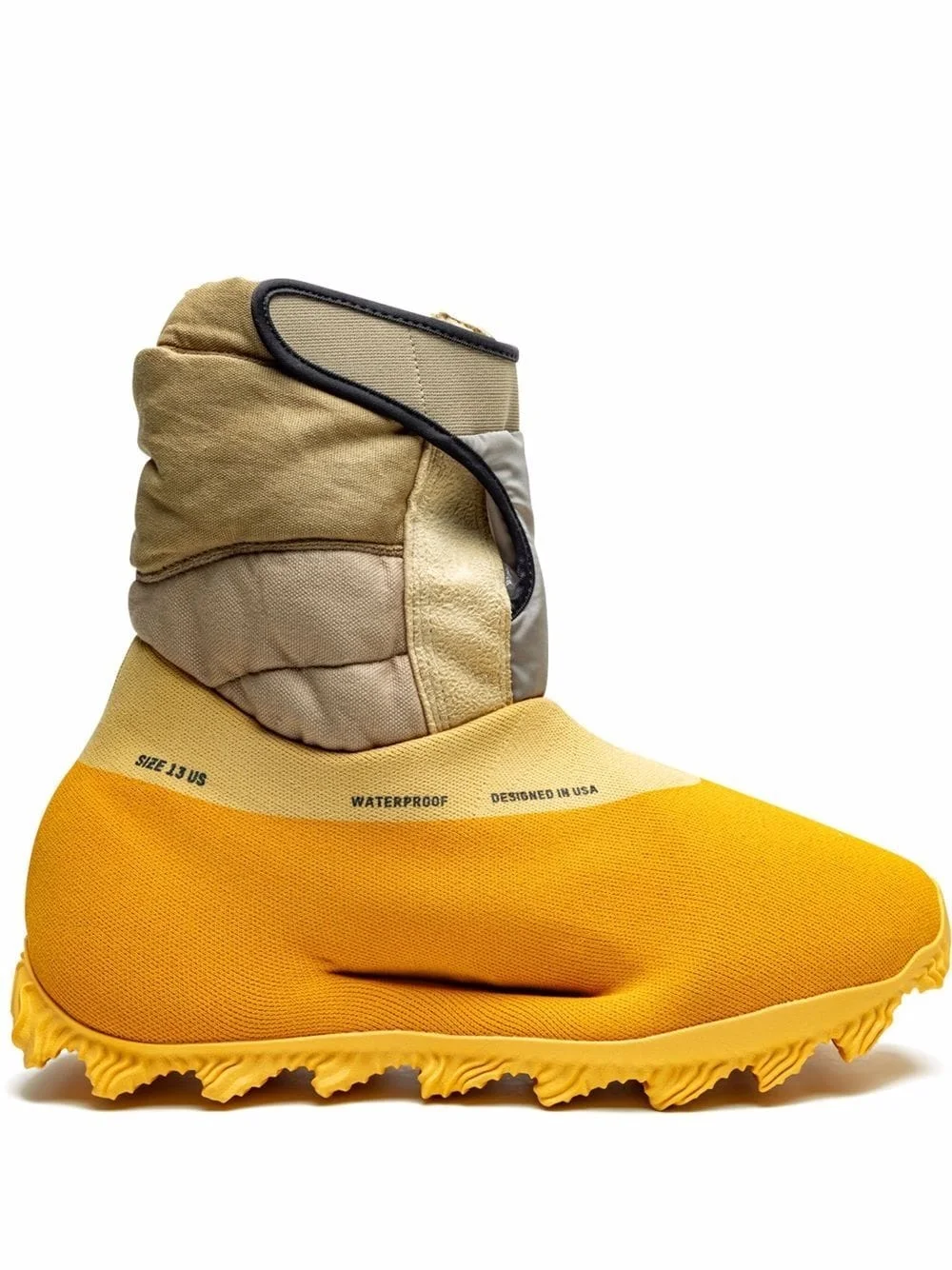 YEEZY Knit RNR "Sulfur" boots - 1