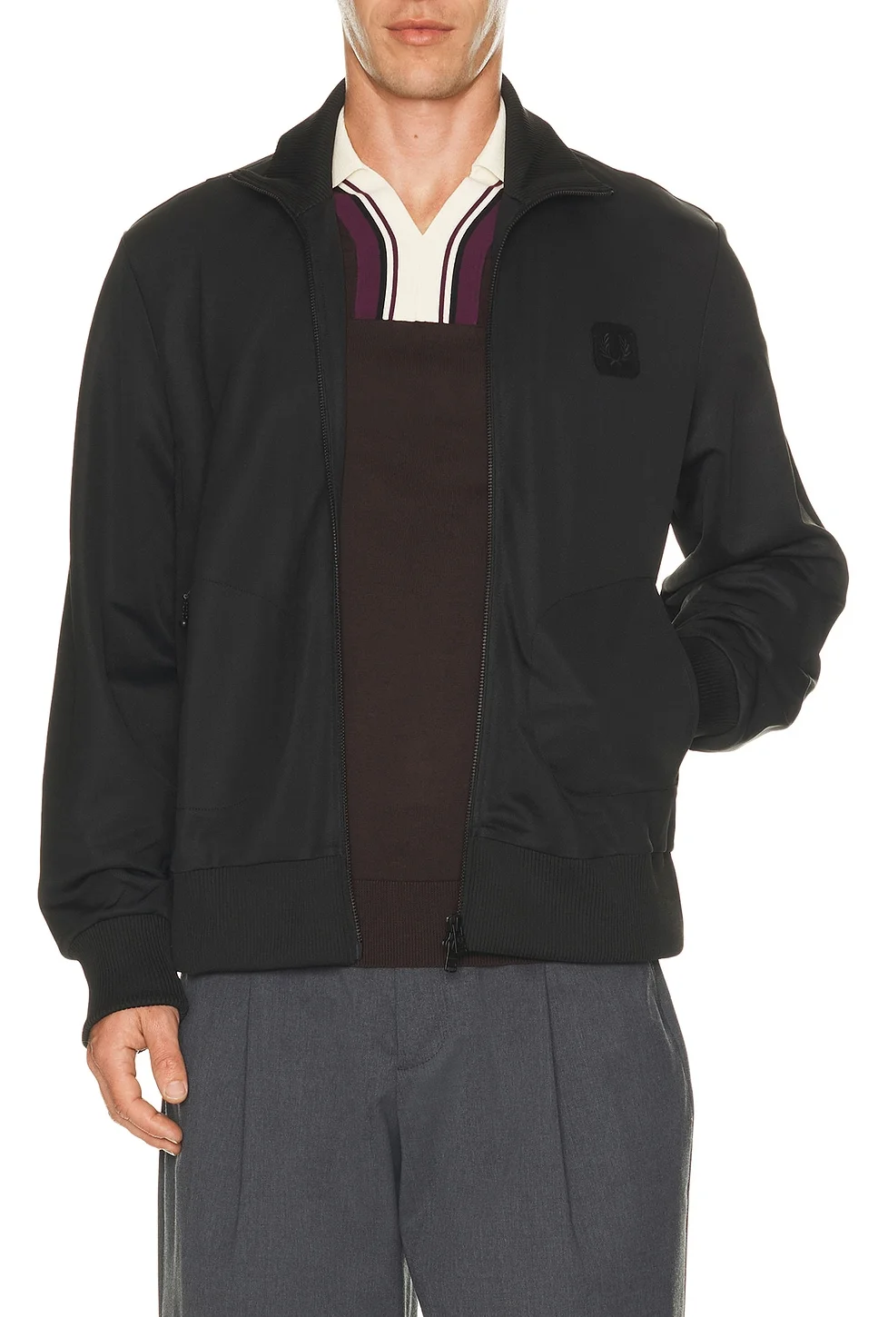 Canvas Track Jacket - 1