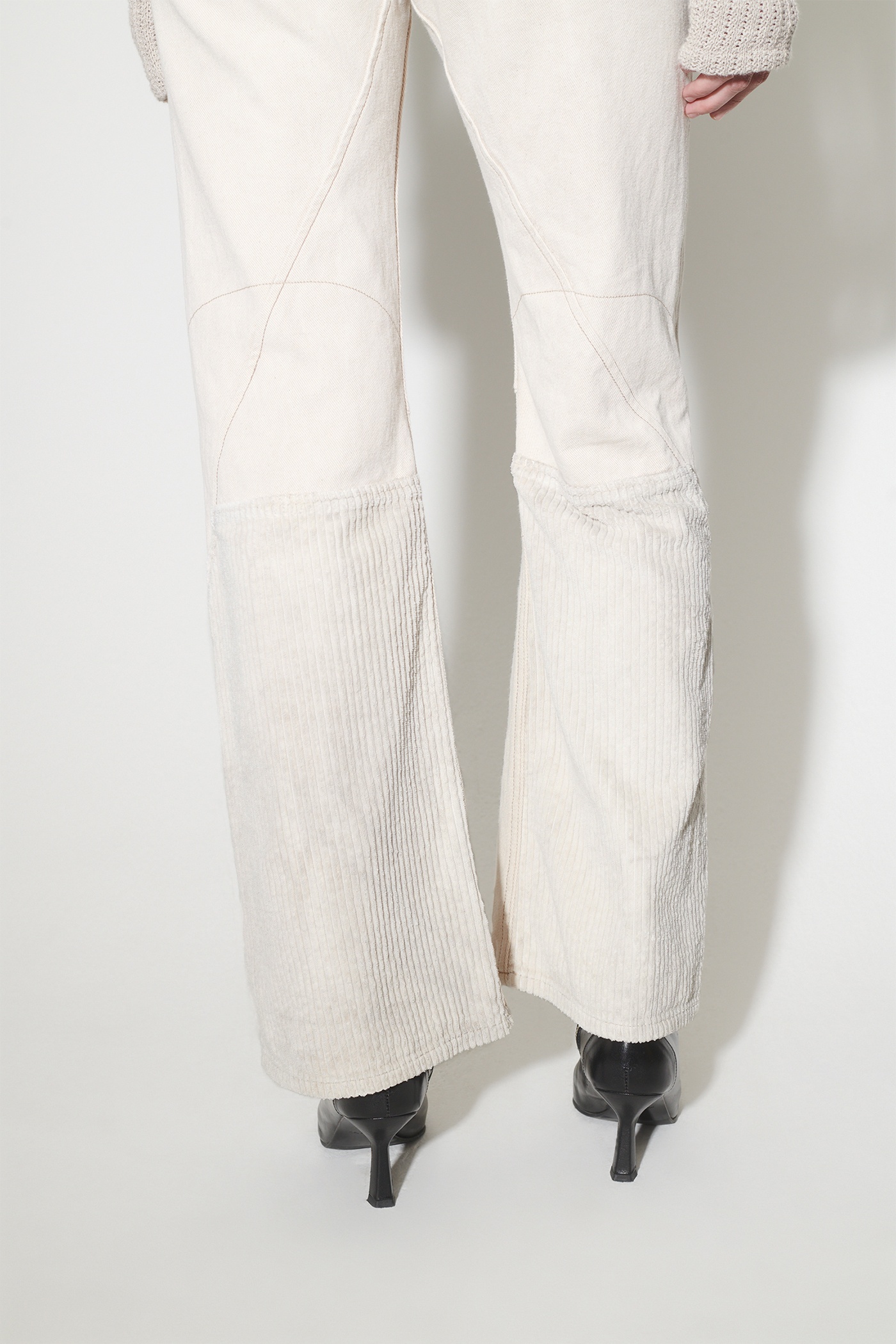 Moto Cut Ghost Attic Wash Denim - 5