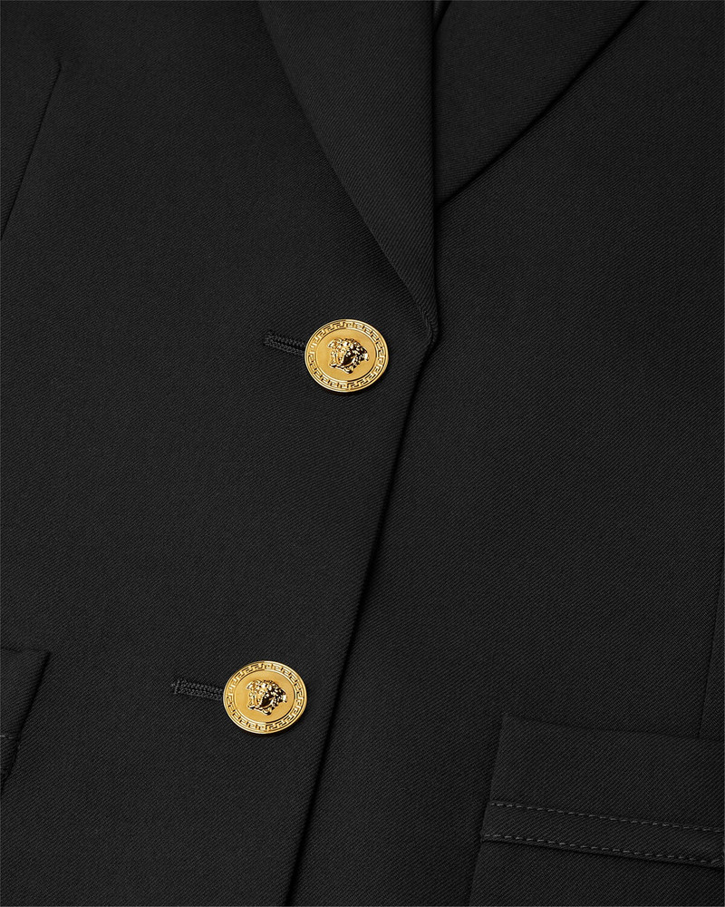 Single-Breasted Oversized Blazer 4