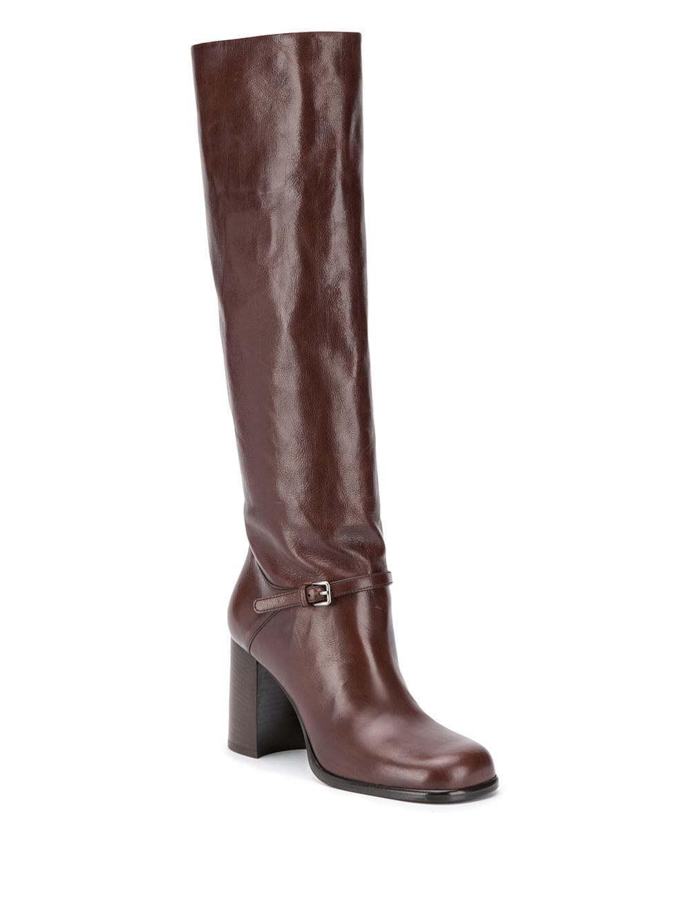95mm square-toe boots - 2