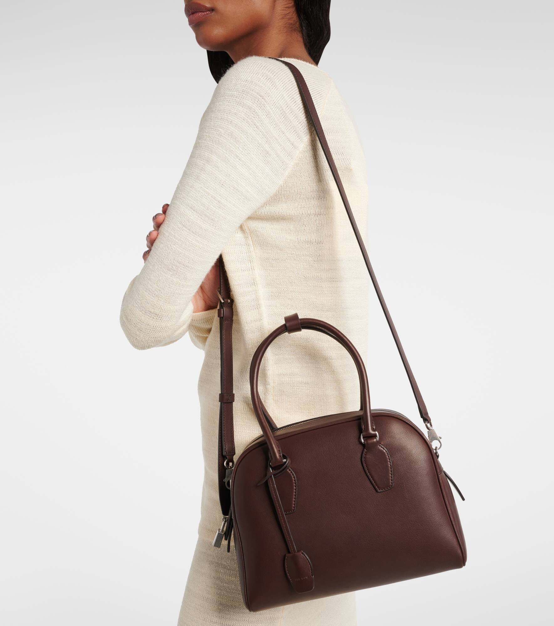 India 12.00 leather tote bag - 6