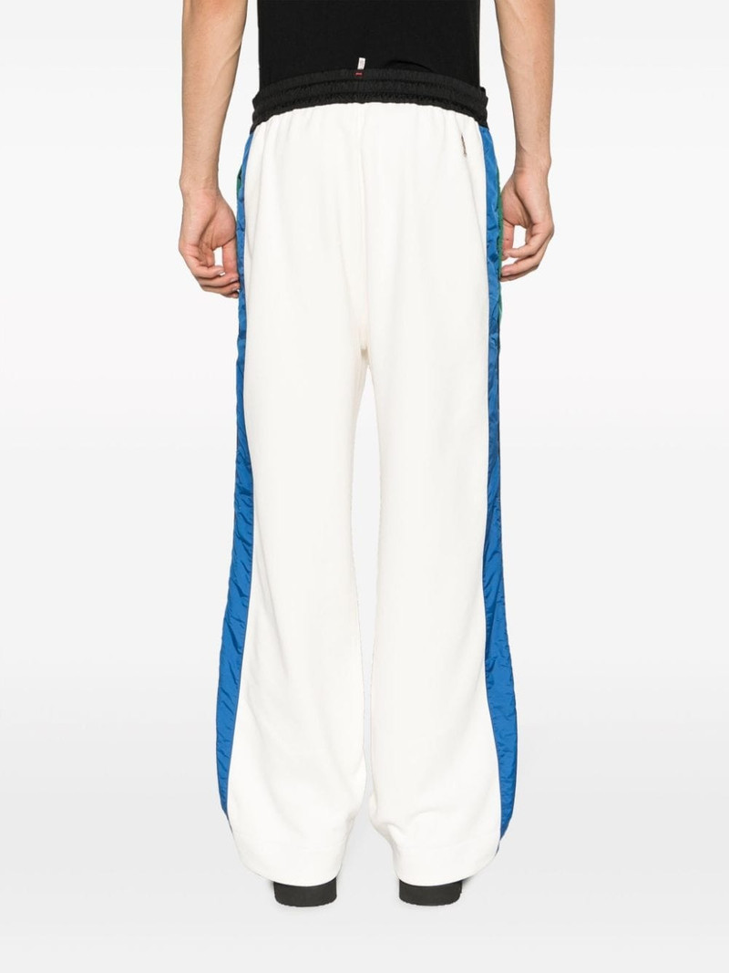 side-stripe cotton track pants 4