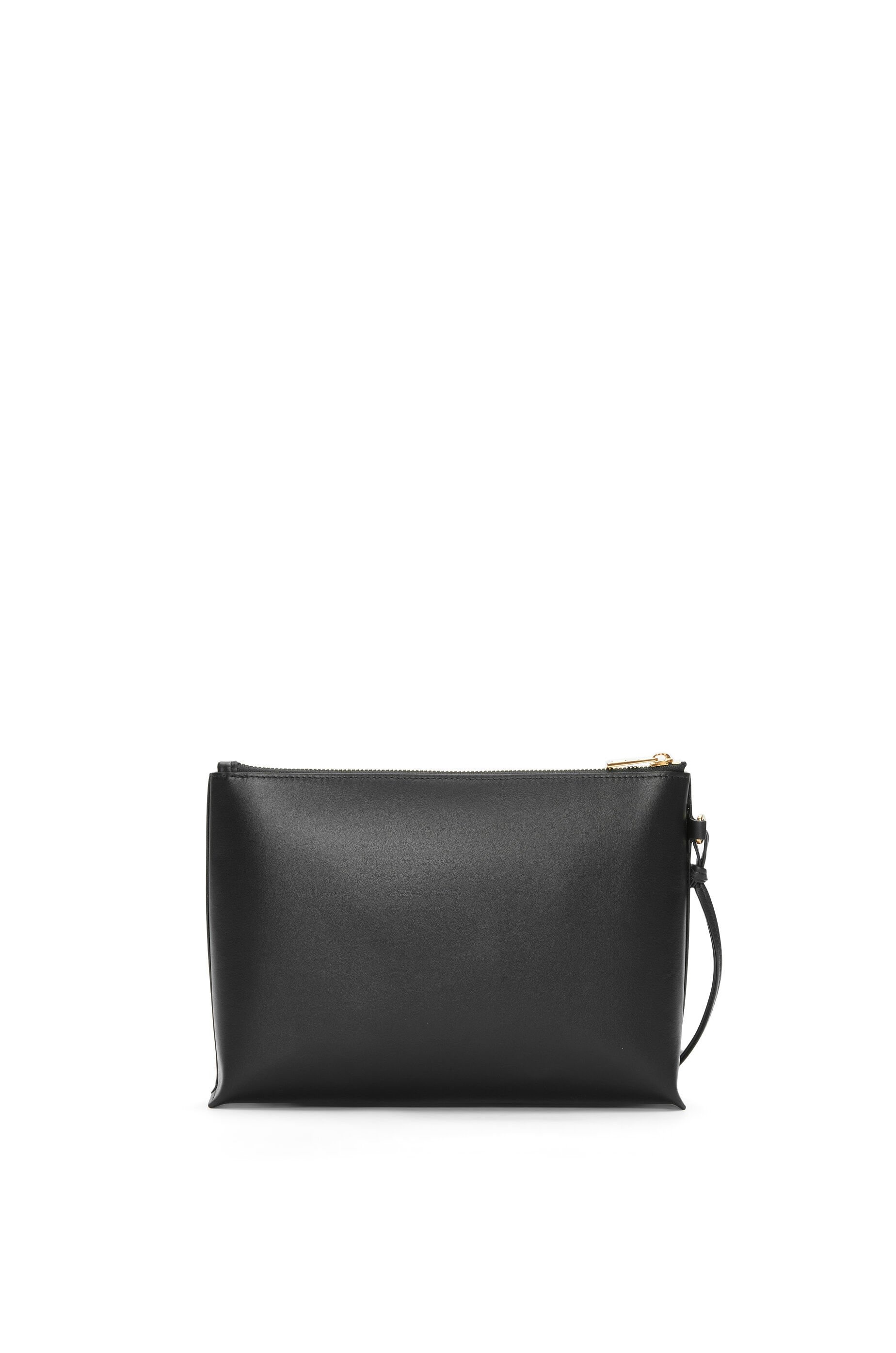 Embossed LOEWE T Pouch in shiny nappa calfskin - 3