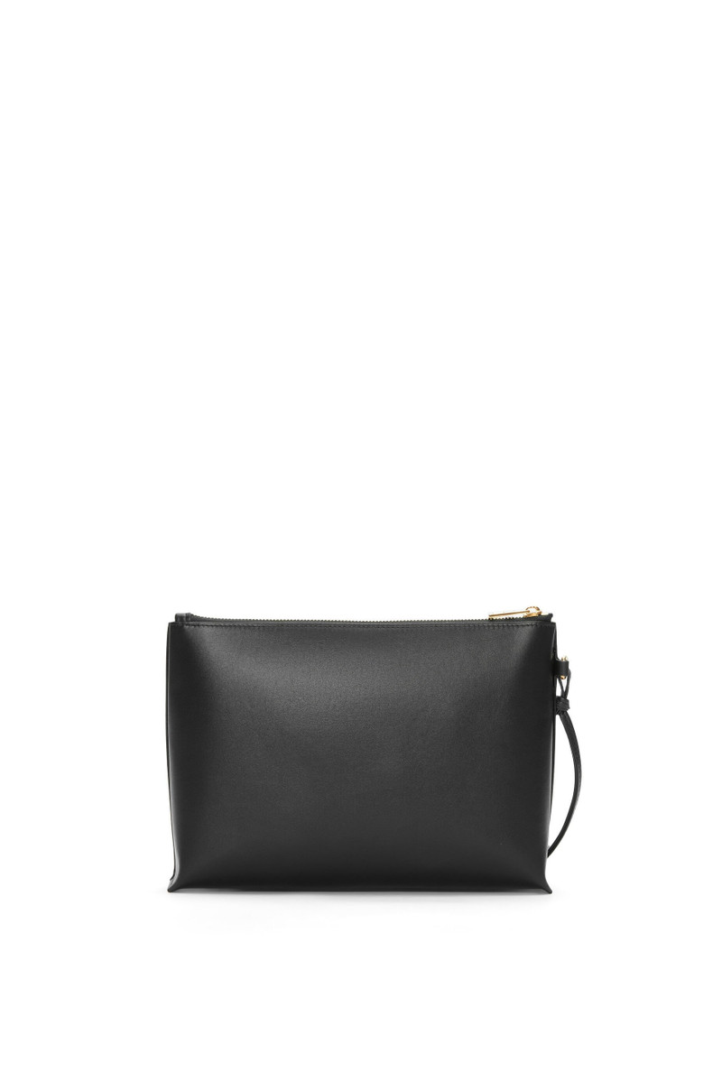 Embossed LOEWE T Pouch in shiny nappa calfskin 3