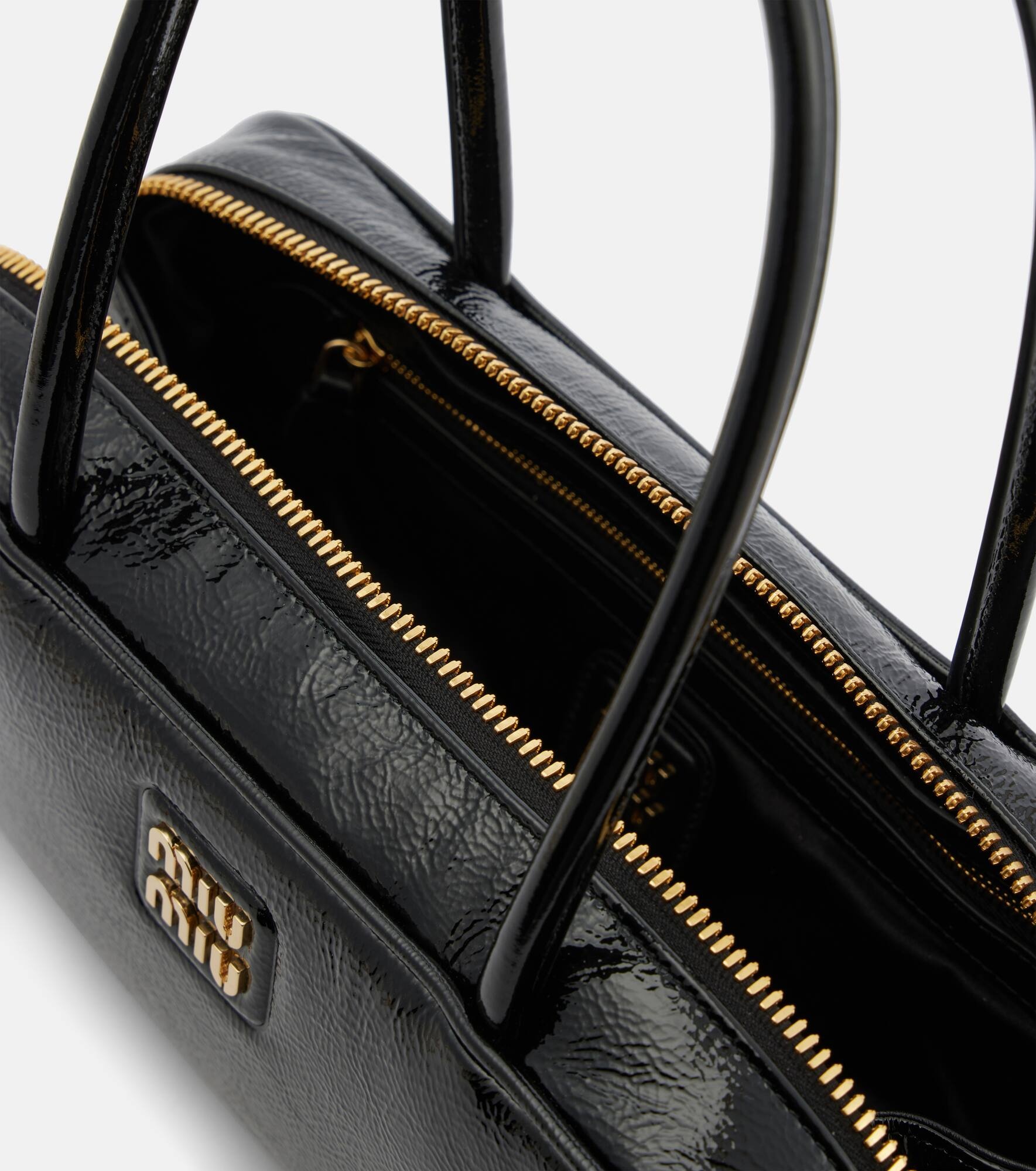 Beau patent leather tote bag - 3