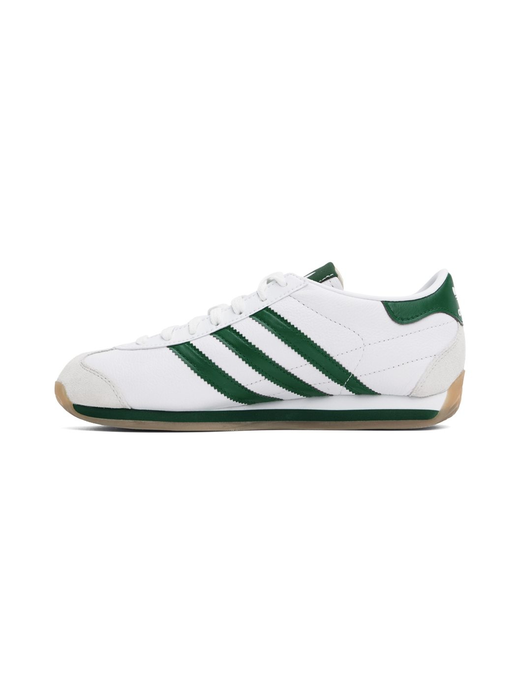 White & Green Country OG Sneakers - 3