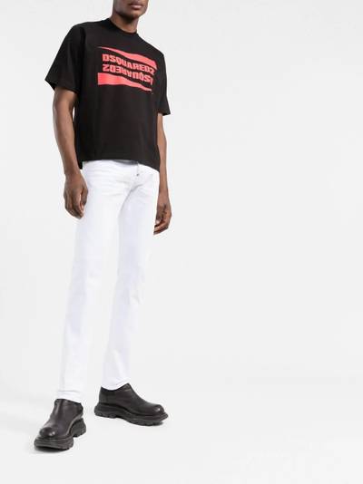 DSQUARED2 White Bull skinny jeans outlook