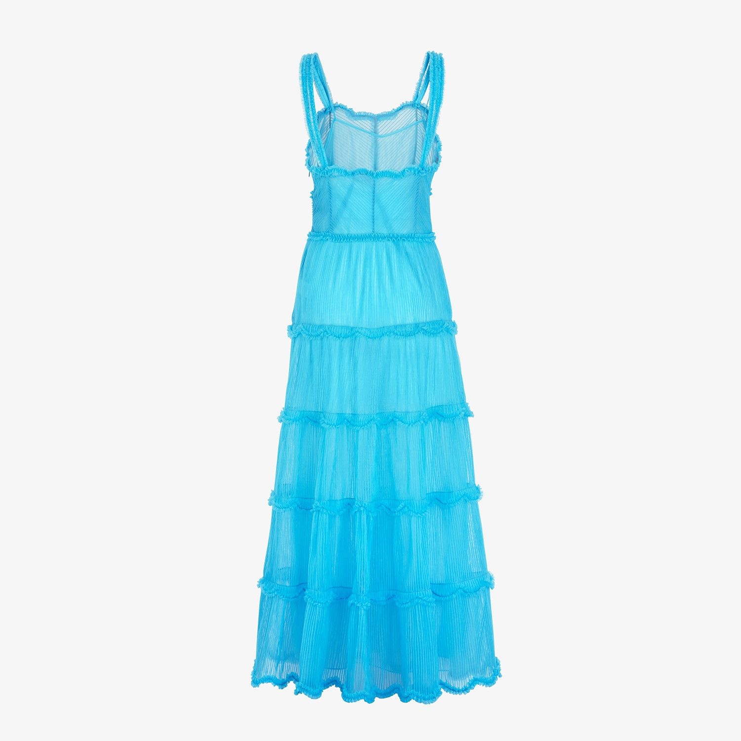 Light blue nylon dress - 2