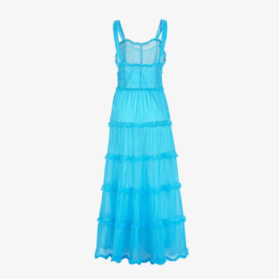 FENDI Light blue nylon dress outlook