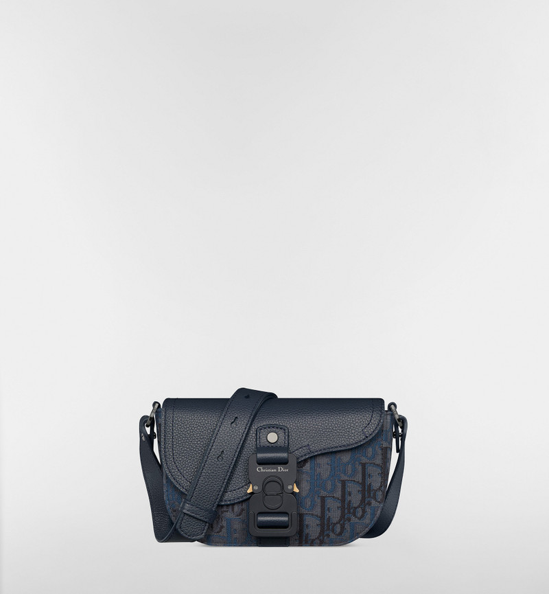 Mini Saddle Messenger Bag with Flap 1