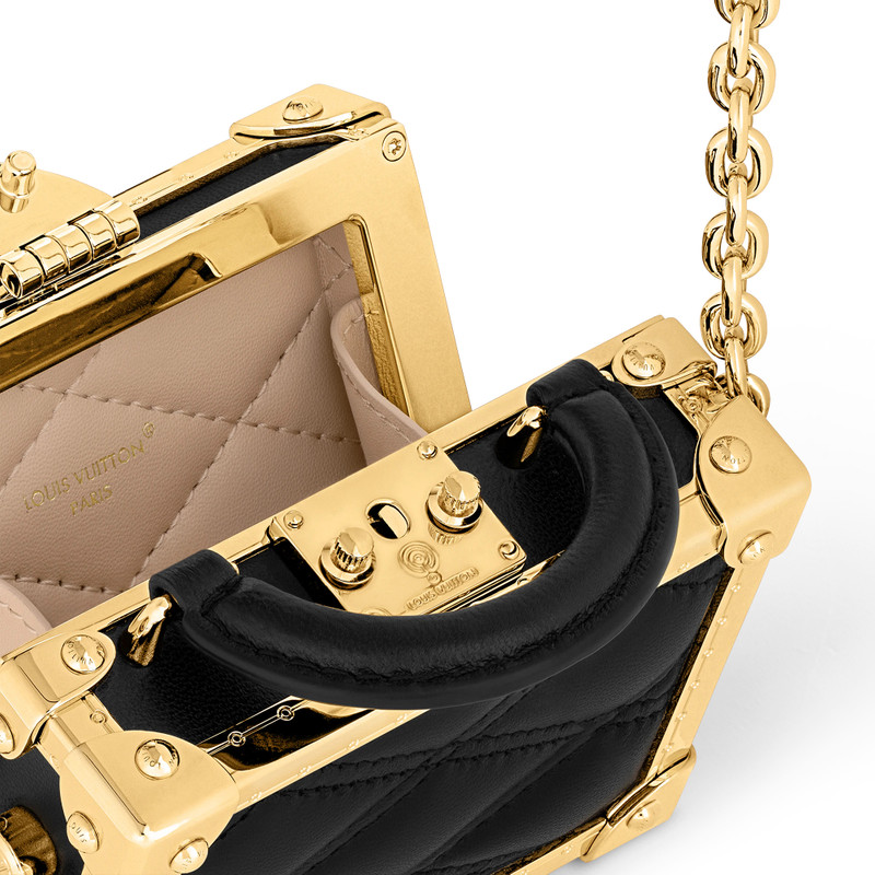 Louis Vuitton Micro Valisette Malletage earphone case outlook