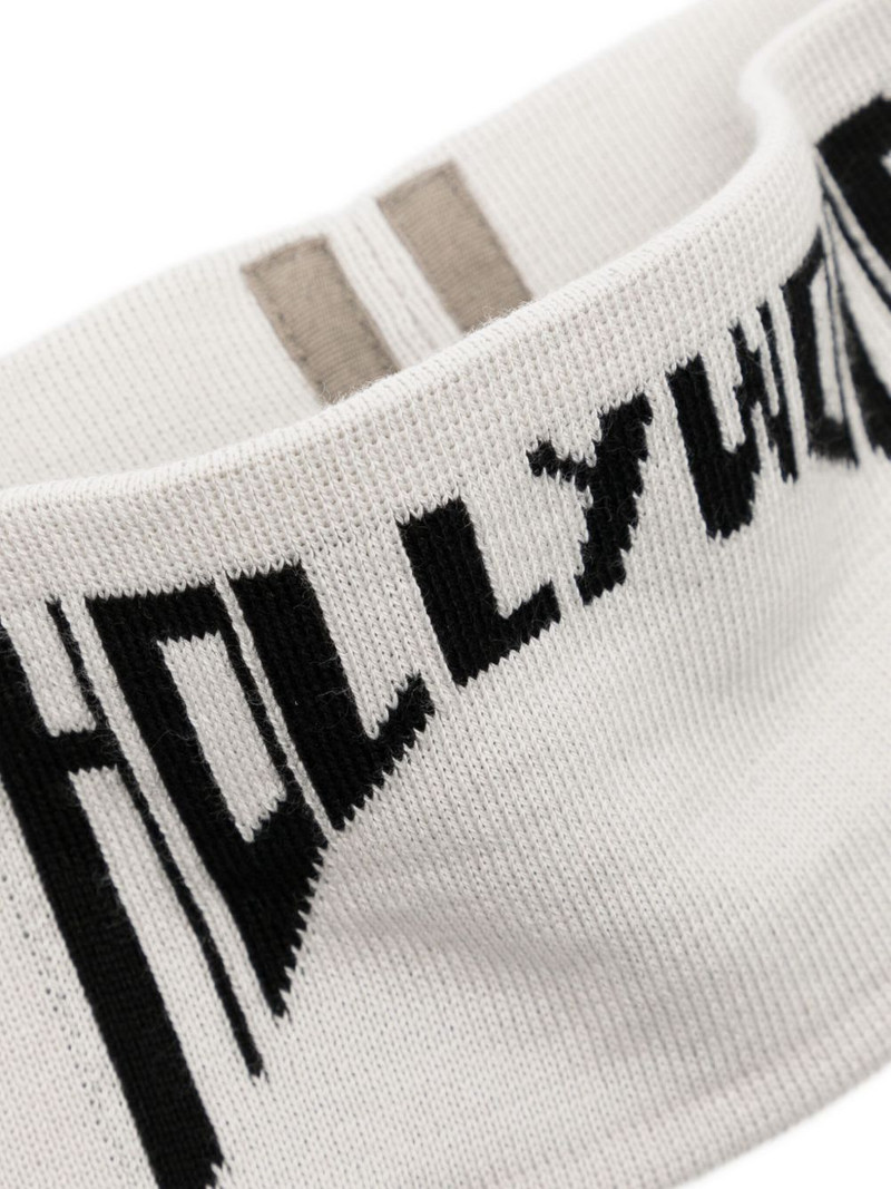 Rick Owens DRKSHDW logo headband outlook