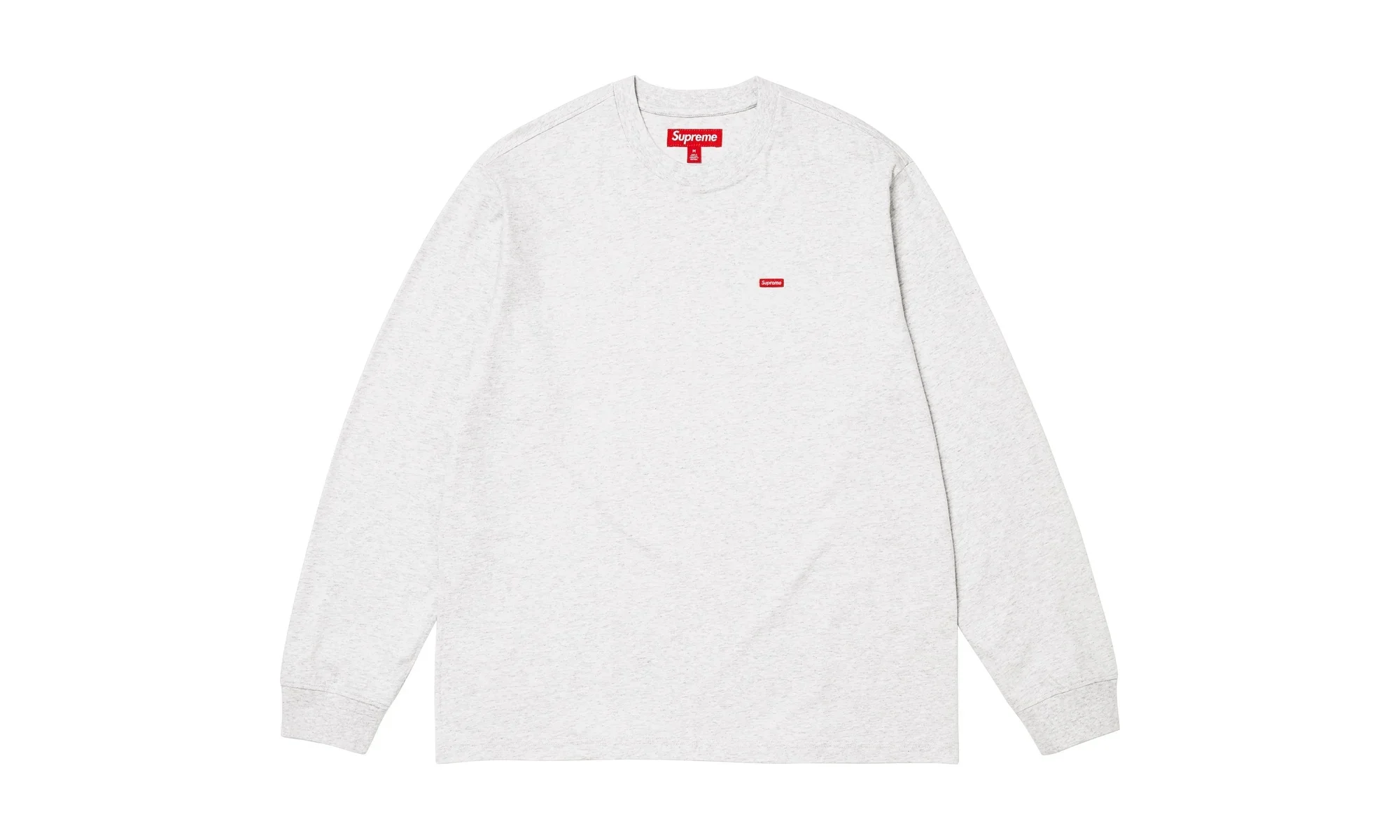 Small Box L/S Tee "FW25 - Ash Grey" SU26903 - 1