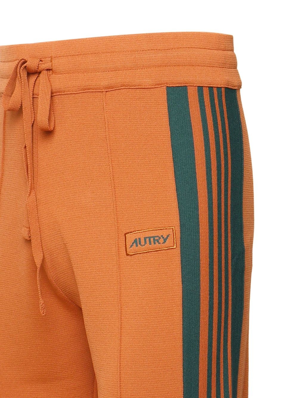logo embroidered track pants - 3