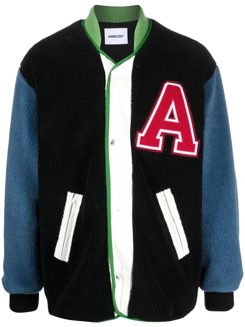 patch-logo bomber jacket - 2