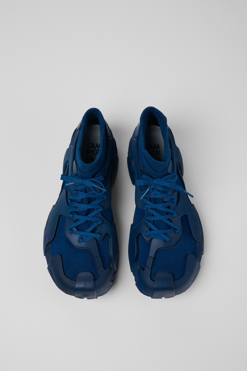 Blue Caged Sneakers - 4