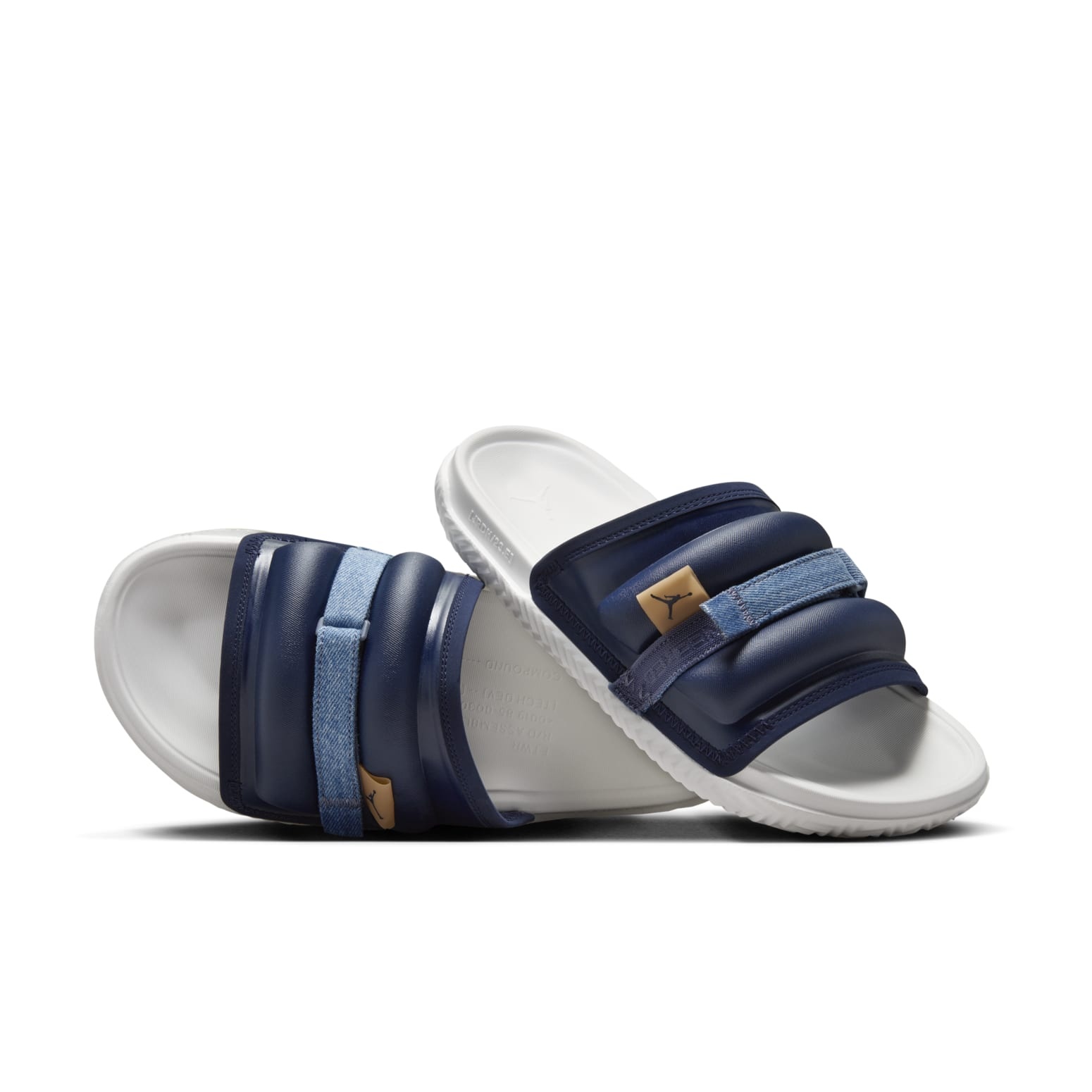Air Jordan Super Play Slides 'Obsidian Dutch Blue Brown' DM1683-404 - 3