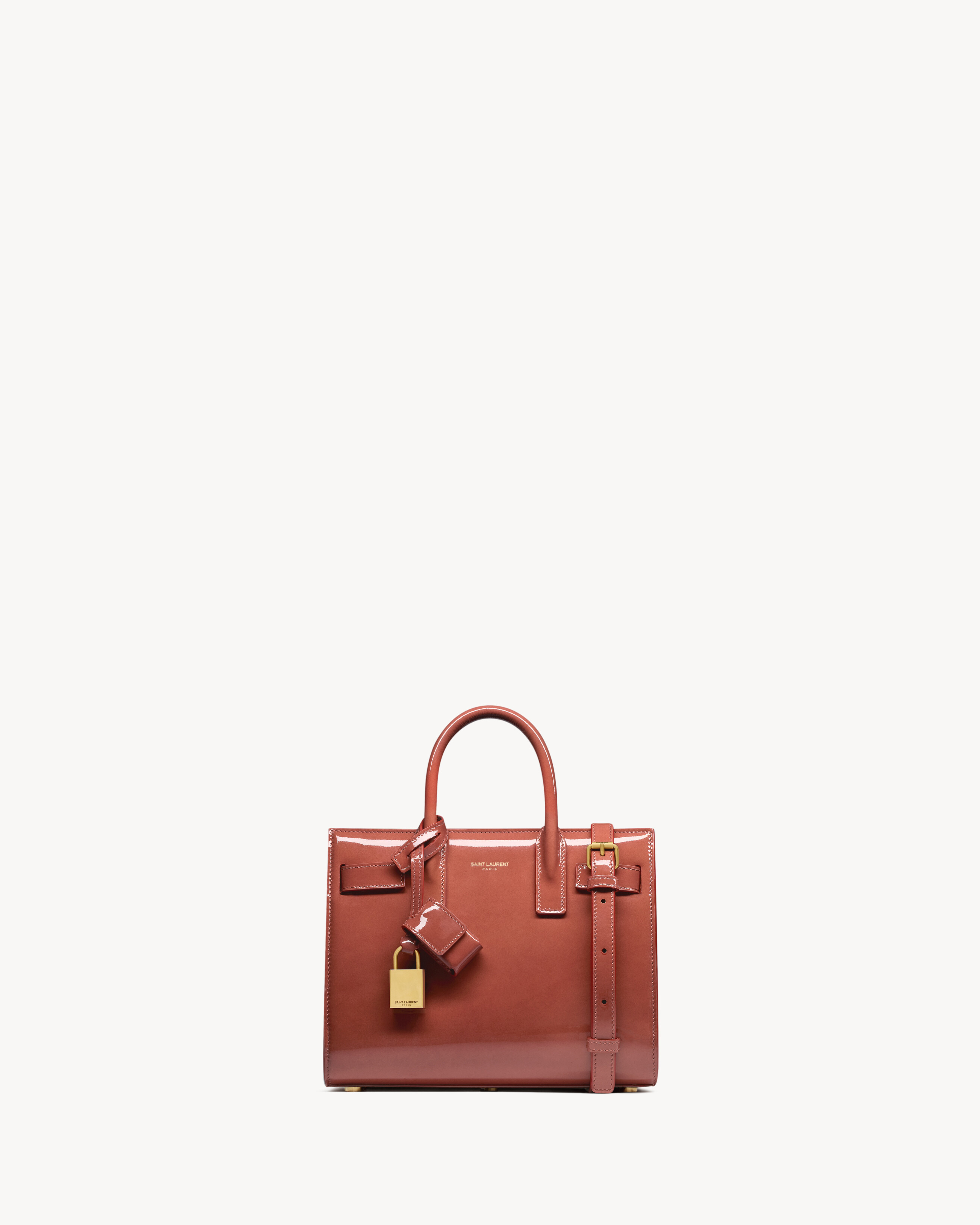 SAC DE JOUR NANO IN PATENT LEATHER - 1