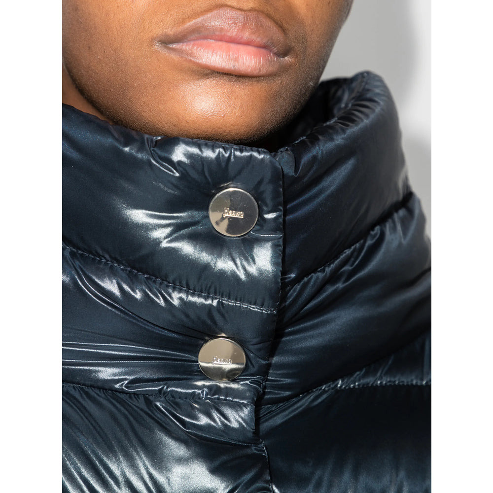 Herno Blue Jackets - Puffer Jackets Women - 4