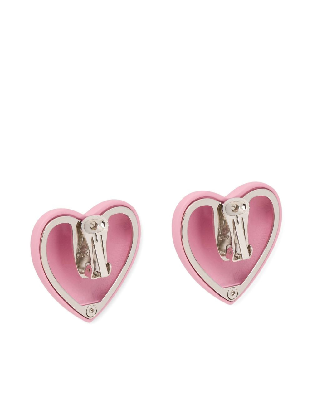 heart-shaped earrings - 3