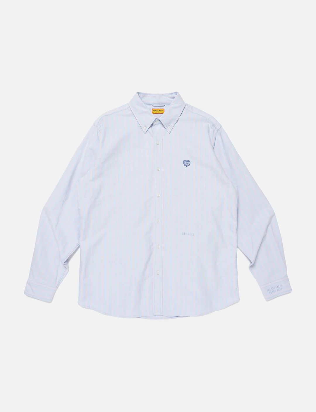 STRIPED OXFORD BUTTON DOWN SHIRT - 1