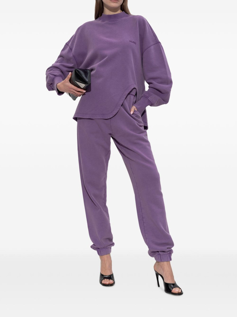 THE ATTICO logo-embroidered track pants outlook