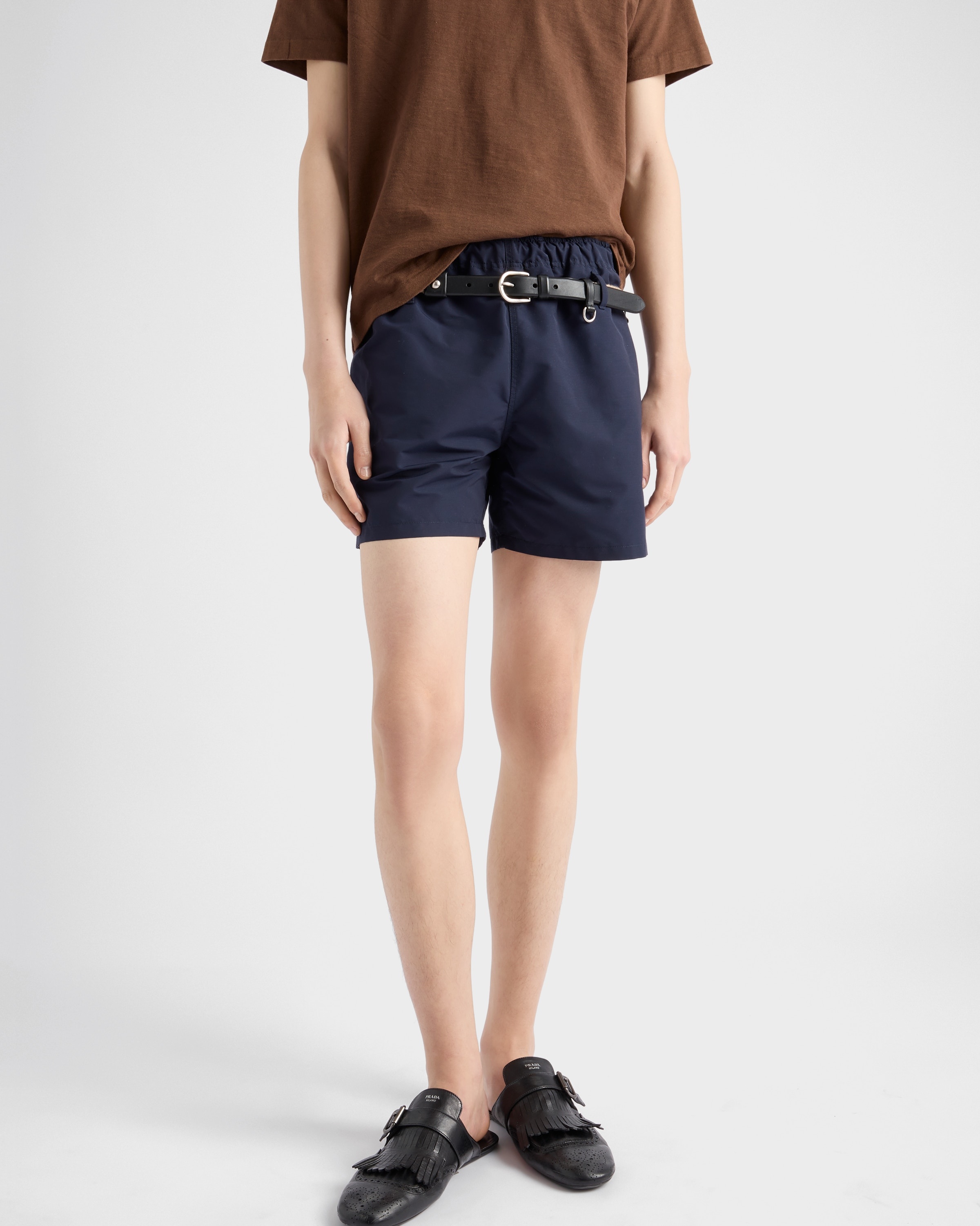 Technical fabric swim trunks - 4