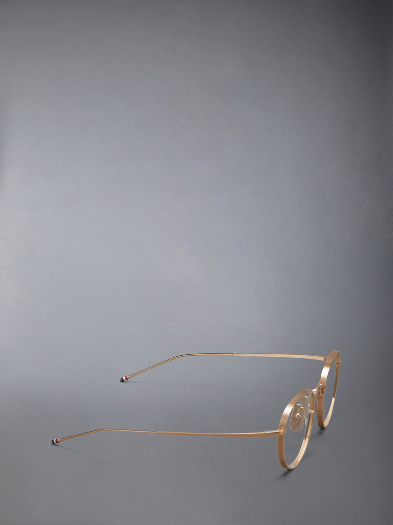 Titanium Round Eyeglasses 6