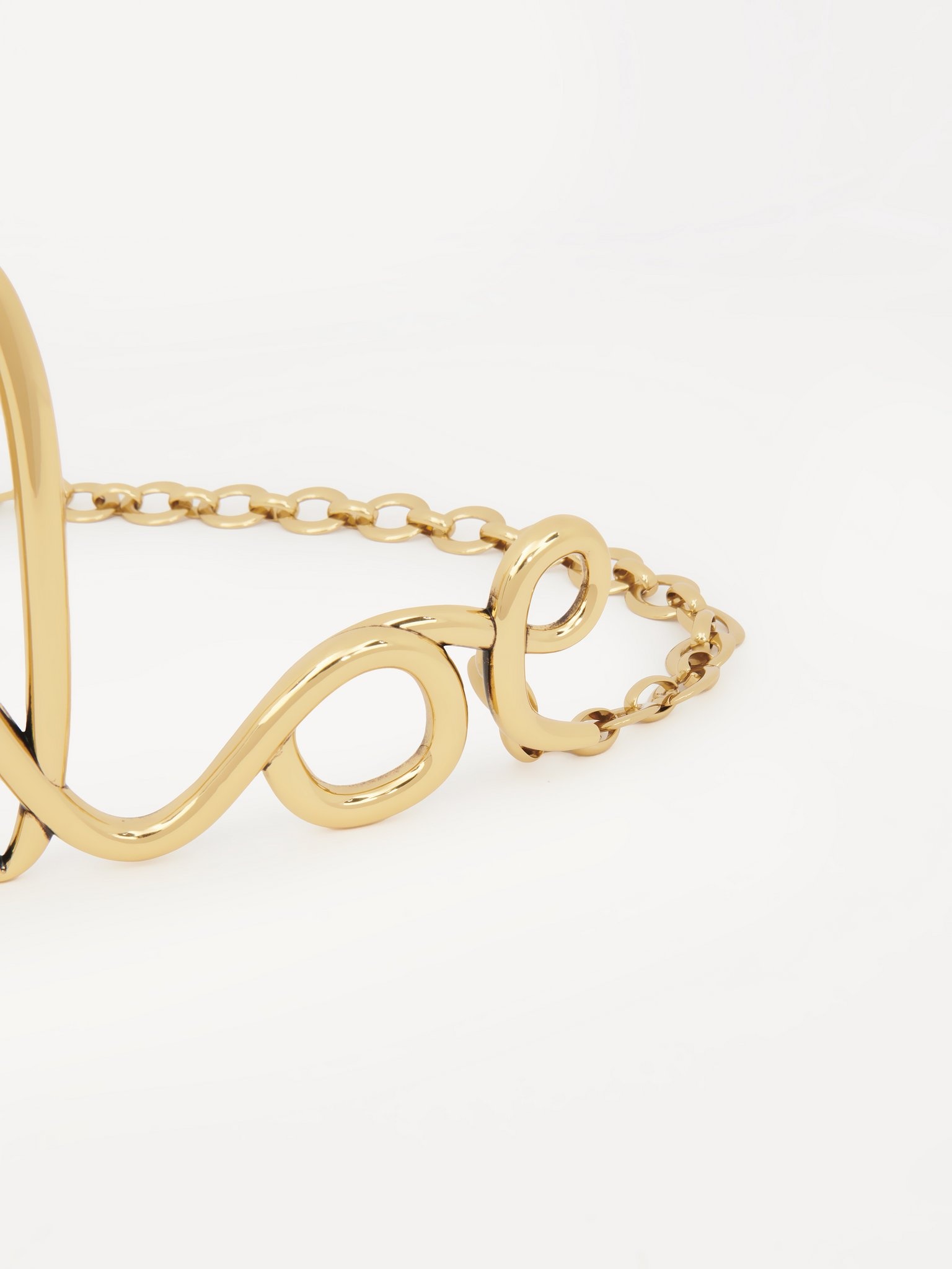 関税送料込26AW Chloe Letters ジュエリーベルト Chloé The Chloé Letters Jewelry Belt | Chloé US