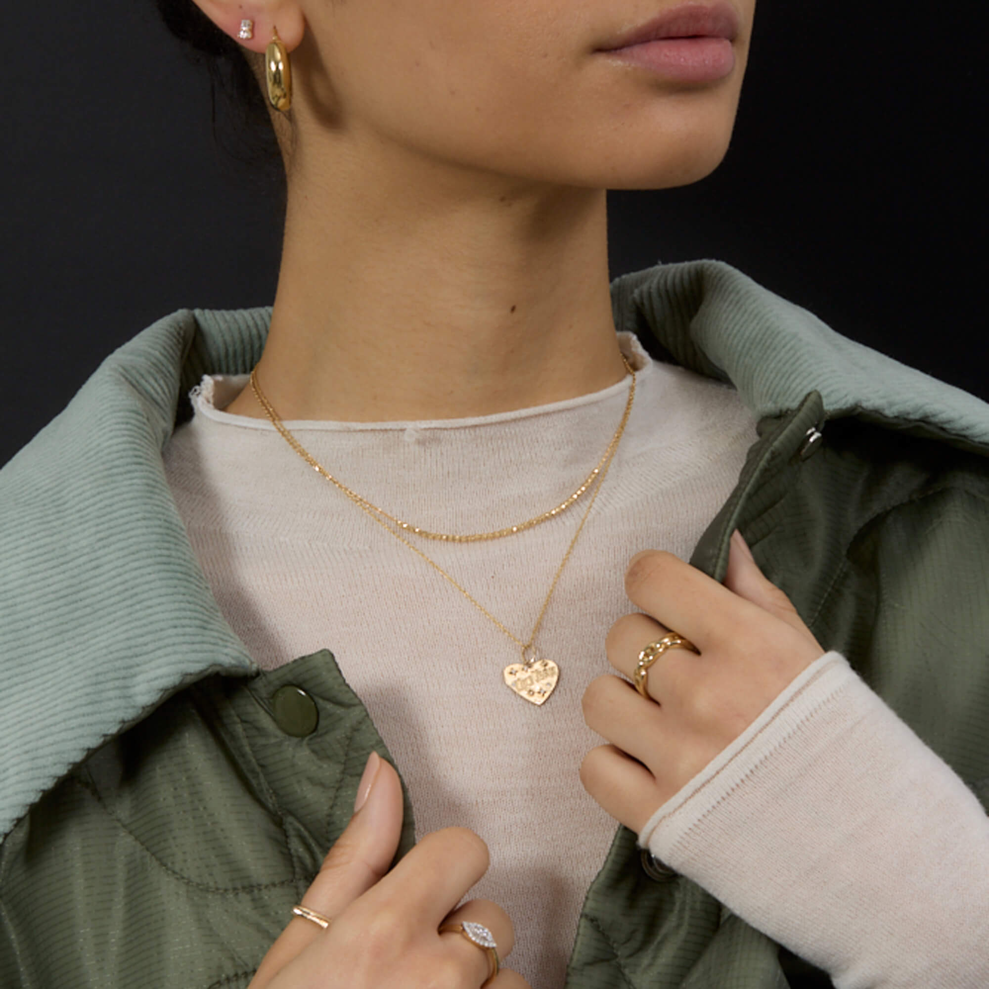 Diamond Muse Halo Ring - 7