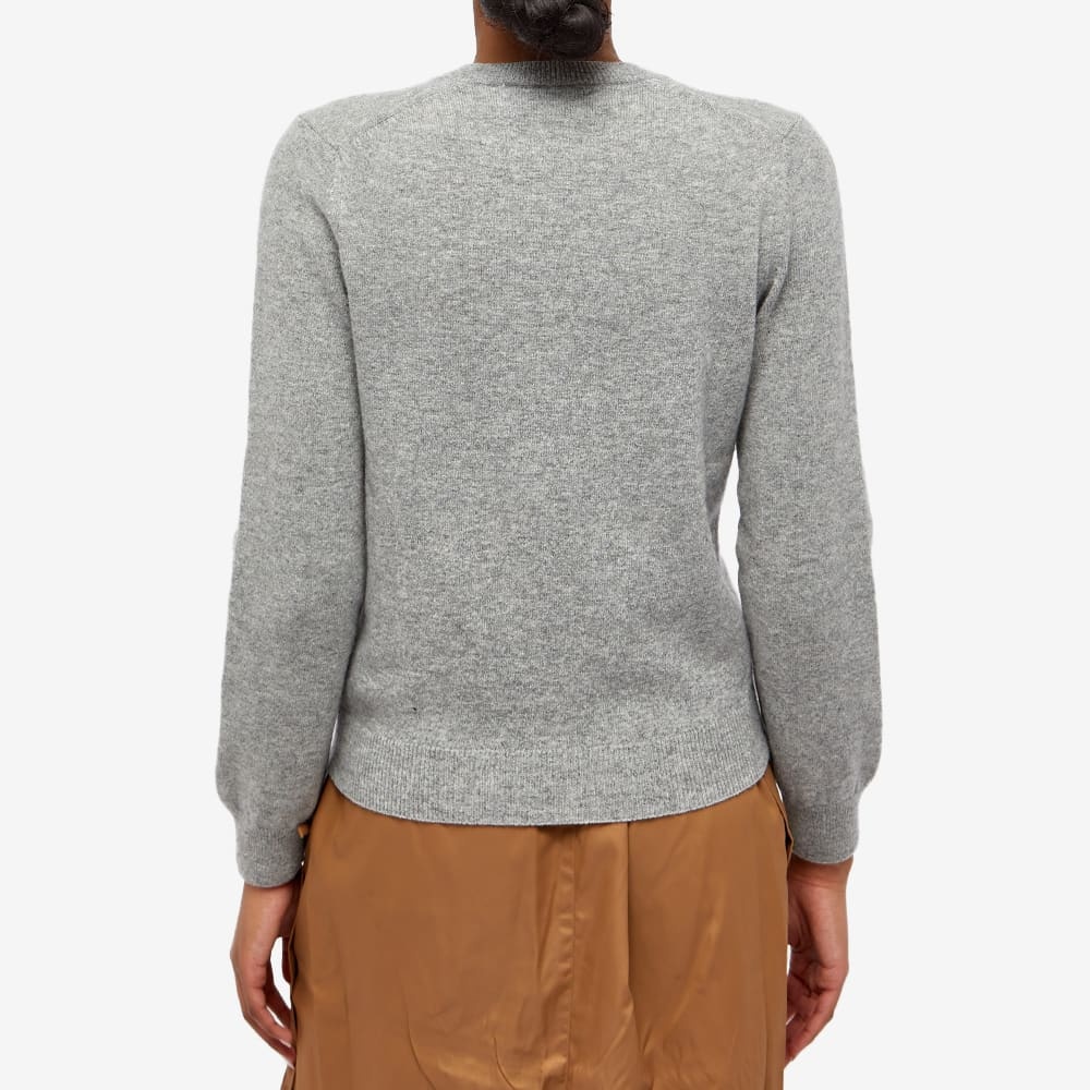 Comme des Garçons Play Invader Heart V-Neck Pullover - 3
