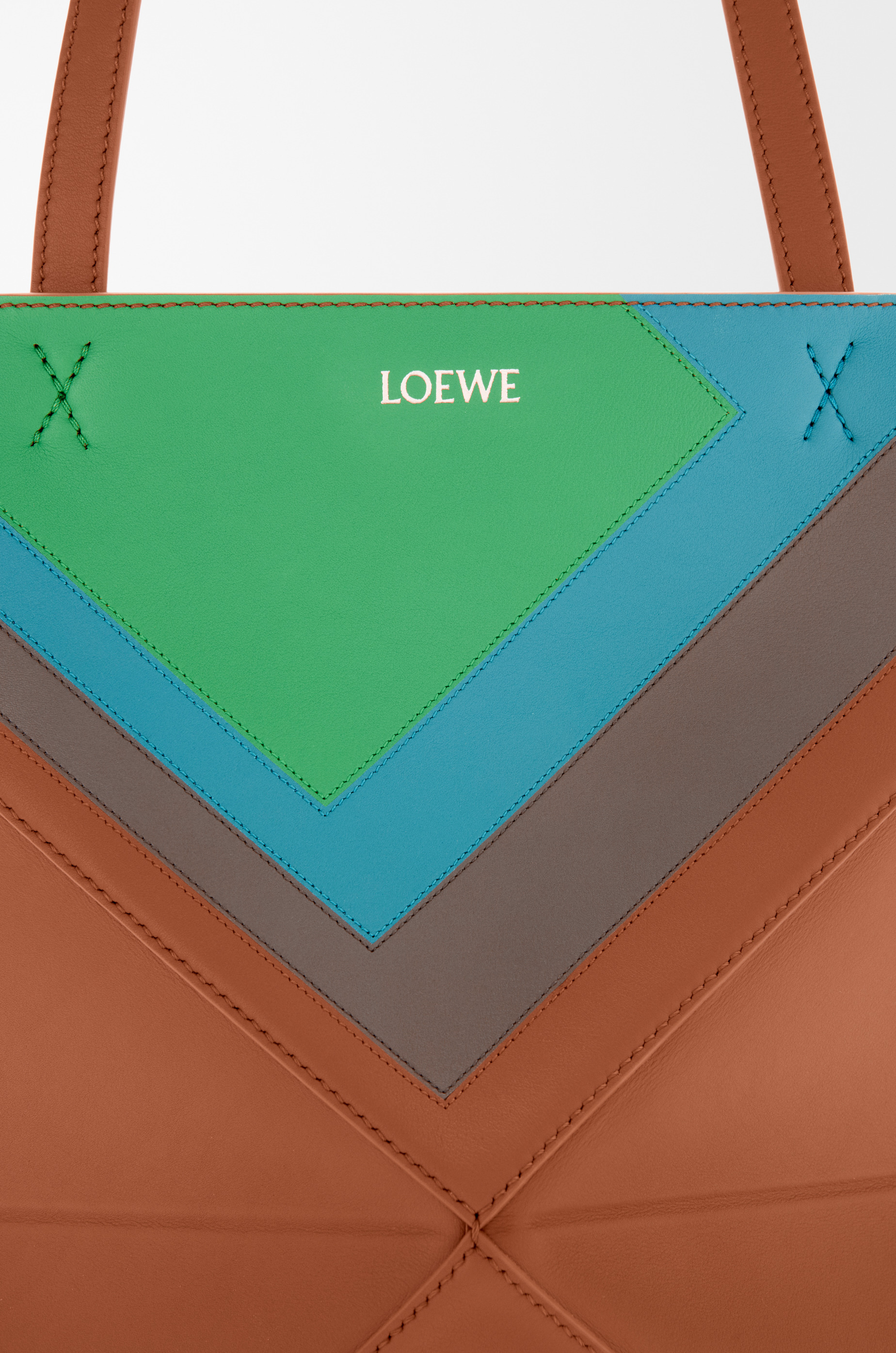 Medium Puzzle Fold tote in nappa calfskin - 10